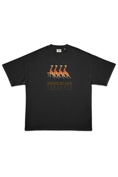 girafon bleu Vintage Oversize T-Shirt aus Bio-Baumwolle von girafon bleu