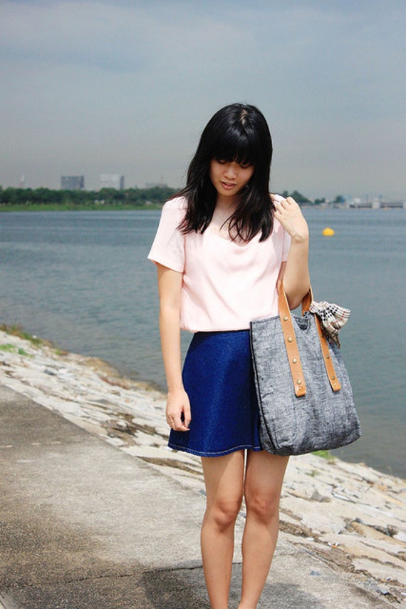 Erstes Datum Seide Scalloped Bluse Shirt Top in Rosa Oder Pfirsich Erstes Datum Seide Scalloped Bluse Shirt Top in Rosa Oder Pfirsich von girlandaseriousdream