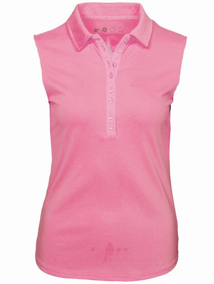 girls golf Poloshirt Girls Golf Polo Sophy" Sleeveless Rosa Damen S" von girls golf