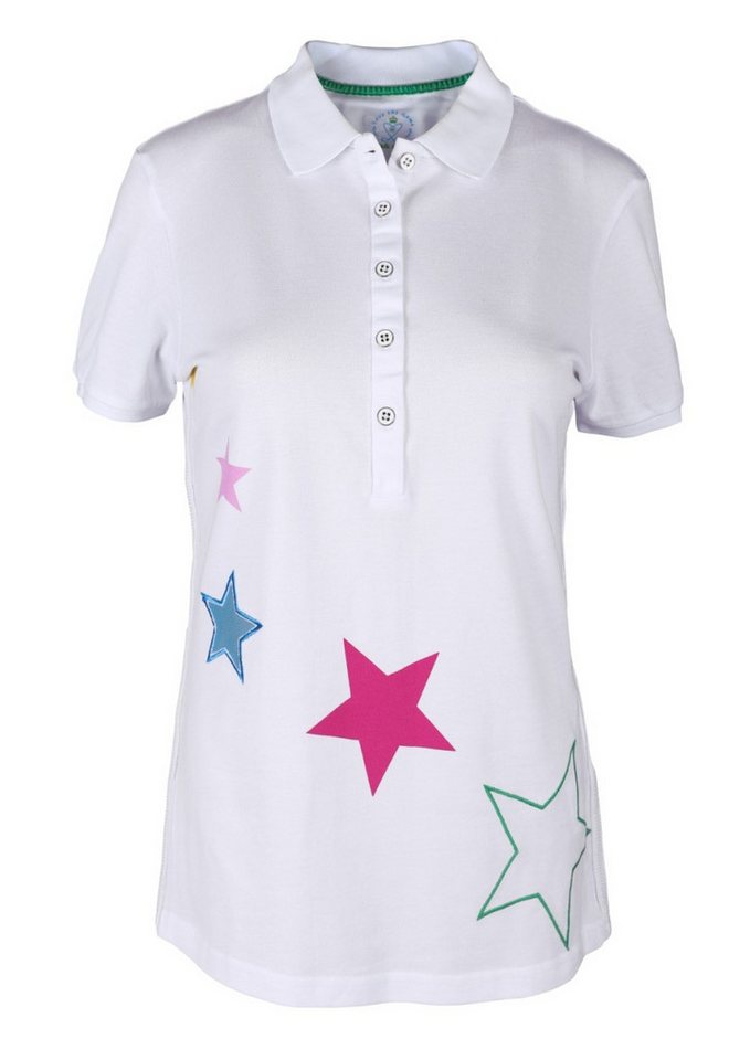 girls golf Poloshirt Girls Golf Polo 'Love the Game' Weiß Damen M von girls golf