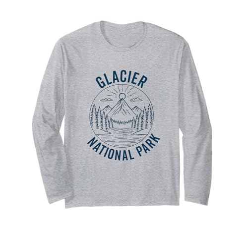 Gletscher-Nationalpark Montana Souvenir Damen Herren Junge Jugend Langarmshirt Gletscher-Nationalpark Montana Souvenir Damen Herren Junge Jugend Langarmshirt von glacier national park women men Utah