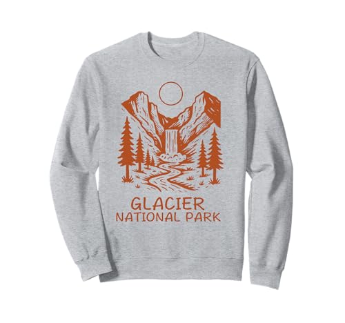 Gletscher-Nationalpark Montana Souvenir Damen Herren Junge Jugend Sweatshirt Gletscher-Nationalpark Montana Souvenir Damen Herren Junge Jugend Sweatshirt von glacier national park women men Utah