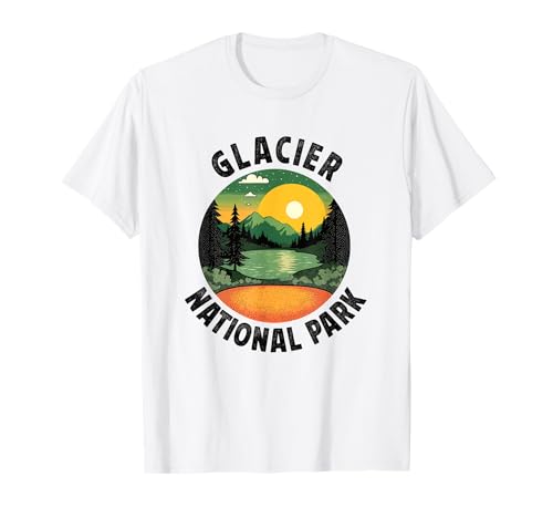 Gletscher-Nationalpark Montana Souvenir Damen Herren Junge Jugend T-Shirt von glacier national park women men Utah