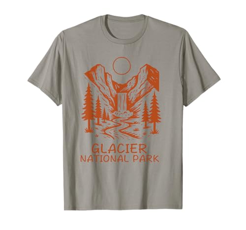 Gletscher-Nationalpark Montana Souvenir Damen Herren Junge Jugend T-Shirt Gletscher-Nationalpark Montana Souvenir Damen Herren Junge Jugend T-Shirt von glacier national park women men Utah
