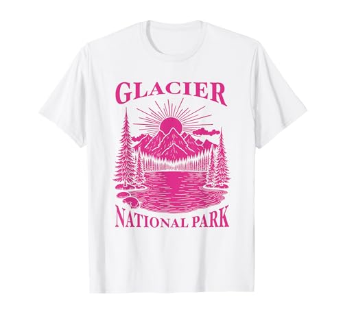 Gletscher-Nationalpark Montana Souvenir Damen Herren Junge Jugend T-Shirt von glacier national park women men Utah
