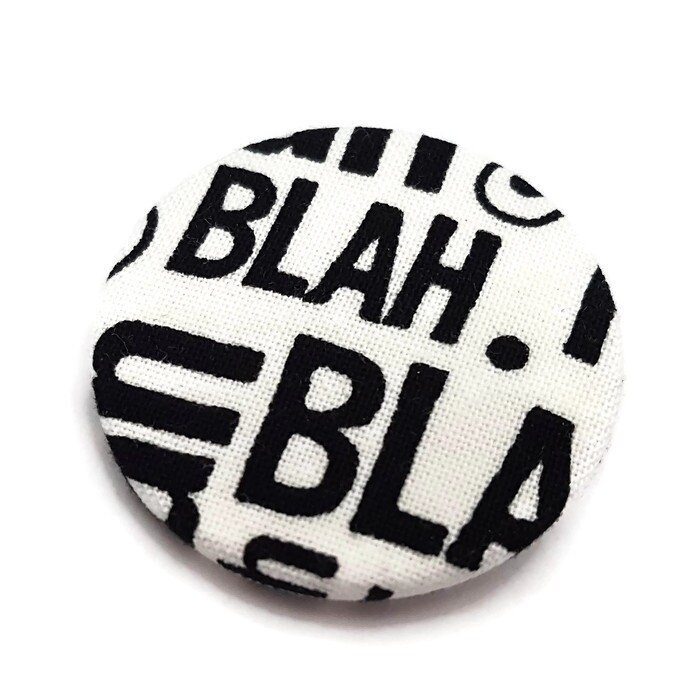 Bla Bla Pin-Snark Pin-Bla Abzeichen-Revers Pin-Wort Pin-Teen Geschenk-Zynisch Pin-stimmung Pin-Geschenke Unter 10-Blah Accessoire-Blah Bla Bla Pin-Snark Pin-Bla Abzeichen-Revers Pin-Wort Pin-Teen Geschenk-Zynisch Pin-stimmung Pin-Geschenke Unter 10-Blah Accessoire-Blah von glamasaurus