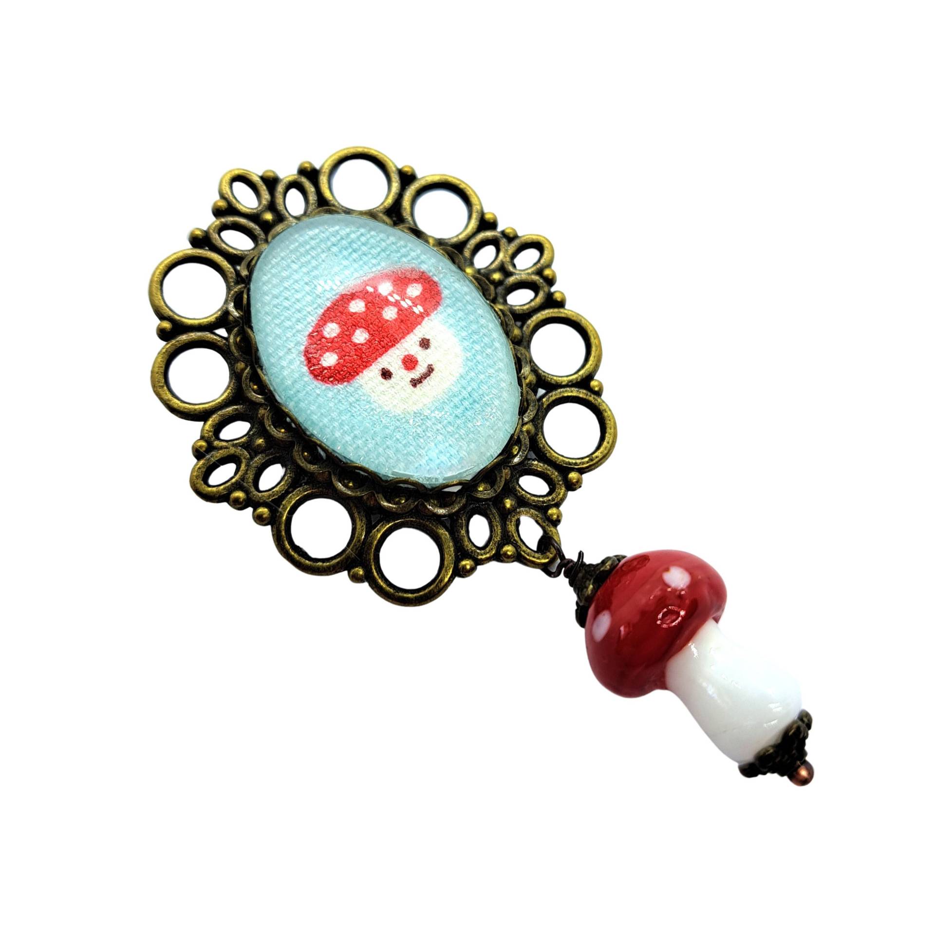 Pilz Brosche Waldland Tragbare Kunst Statement Schmuck Hippie Mode Handgefertigt Geschenk Fee Gnom Cottage Core Niedliche Schicke Pilze Glückspilz Pilz Brosche Waldland Tragbare Kunst Statement Schmuck Hippie Mode Handgefertigt Geschenk Fee Gnom Cottage Core Niedliche Schicke Pilze Glückspilz von glamasaurus