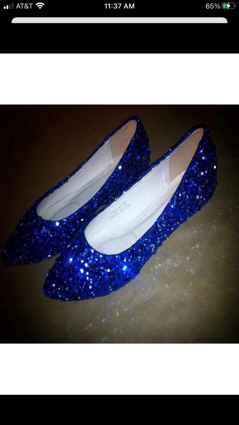 Benutzerdefinierte Pailletten Ballerinas Glitzernde Hochzeitsschuhe Benutzerdefinierte Pailletten Ballerinas Glitzernde Hochzeitsschuhe von glamtastic