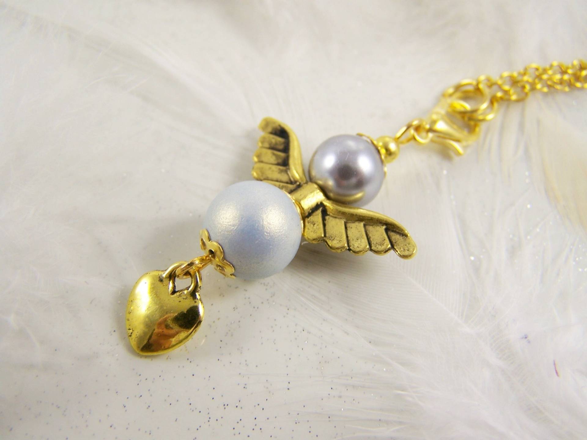 Süßer Auto Schutzengel Talisman Glück Rückspiegel Fahranfänger Geschenk Geburtstag Fahrprüfung Taschenbaumler Schlüsselanhänger Anhänger von glanzundgeschmeide