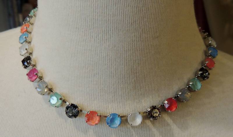 Buntes Allerlei Mit Swarovski-Elements® Kristallen von glasschmuckdesign