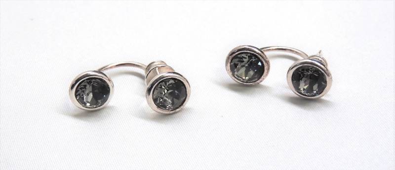 Funkelnde Ohrstecker von glasschmuckdesign