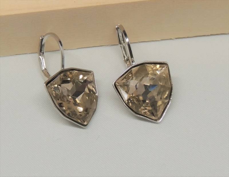 Ohrhänger Rose Ohrhänger Rose von glasschmuckdesign