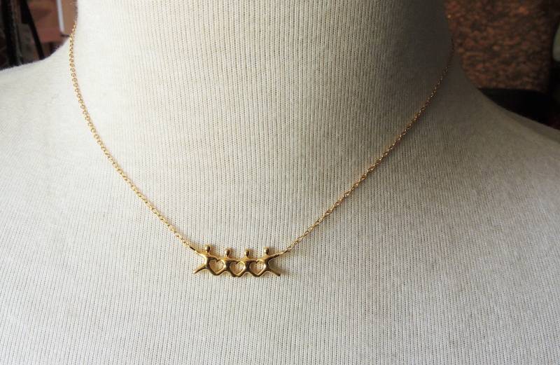 Schmuckset-Zartes Family Kettchen Mit Armband von glasschmuckdesign