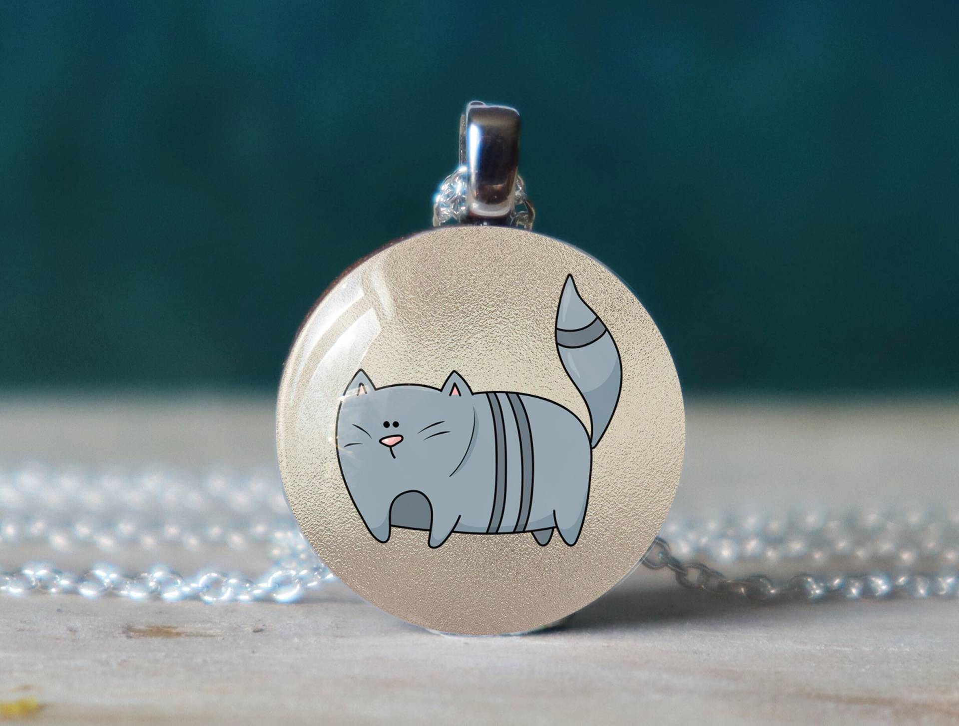 Kawaii Halskette , Anime Schmuck Katzendame Geschenke Katze Katzenanhänger Katzenbesitzer Geschenk Mama von glassory