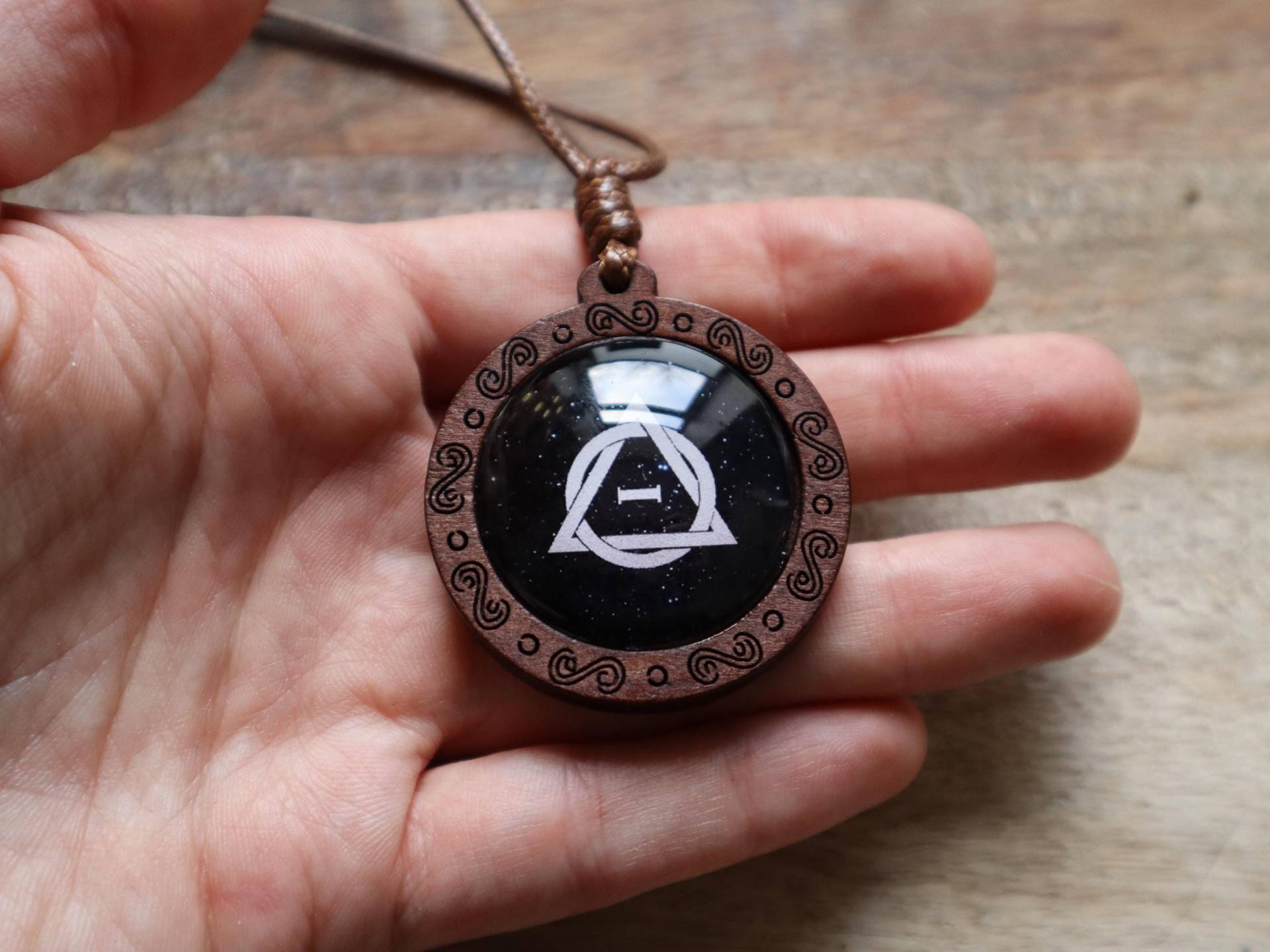 Therian, Therian Jewelry Art, Otherkin, Therianthropy, Theta Delta Anhänger von glassory