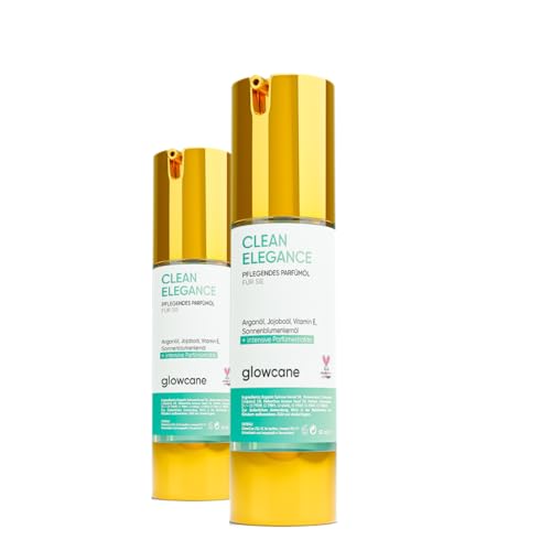 2er Set Original glowcane Clean Elegance Parfüm Öl Damen | Frischer & sauberer Duft | 100% alkoholfrei | Pflegender Ölkomplex | Geschenke für Frauen | Schadstofffrei | Tierversuchsfrei & Vegan… 2er Set Original glowcane Clean Elegance Parfüm Öl Damen | Frischer & sauberer Duft | 100% alkoholfrei | Pflegender Ölkomplex | Geschenke für Frauen | Schadstofffrei | Tierversuchsfrei & Vegan… von glowcane