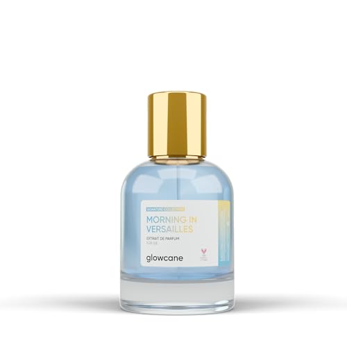 glowcane Morning in Versailles Extrait de Parfum Damen | Luxuriöser & Blumiger Duft | mit maximal erhöhter Duftöl Konzentration | Langanhaltender Duft | Geschenke für Frauen | Tierversuchsfrei & Vegan von glowcane