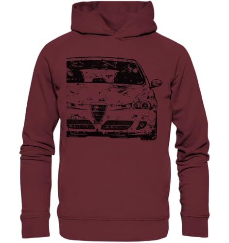 glstkrrn 147 Onelife Hoodie, Regular, Unisex, Burgundy, M von glstkrrn