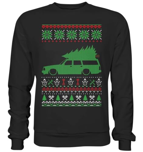 glstkrrn 240 Ugly Christmas Sweater, Regular, Unisex, Schwarz, L von glstkrrn