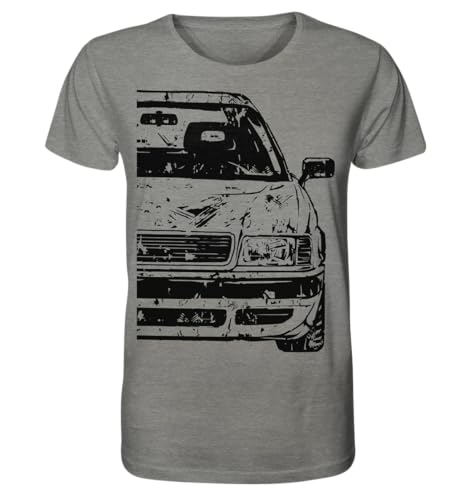 glstkrrn 80 B4 Limousine T-Shirt, Regular, Unisex, Mid Heather Grey, XXL von glstkrrn