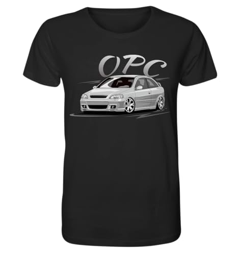 glstkrrn Astra G OPC T-Shirt, Regular, Unisex, Black, XL von glstkrrn