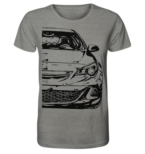 glstkrrn Astra J T-Shirt, Regular, Unisex, Mid Heather Grey, XS von glstkrrn