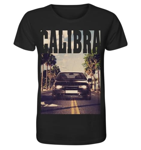 glstkrrn Calibra T-Shirt, Regular, Unisex, Black, 3XL von glstkrrn