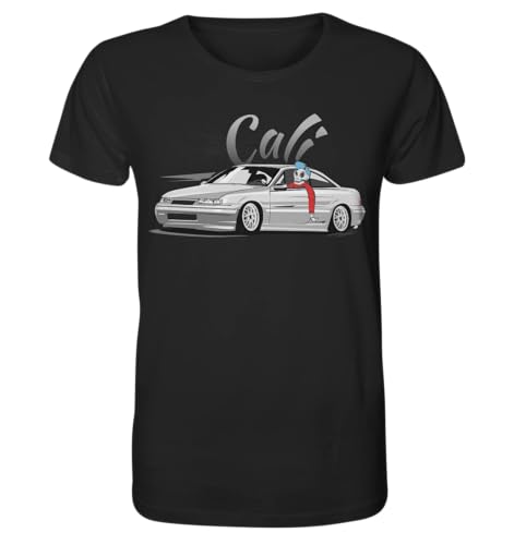 glstkrrn Calibra T-Shirt, Regular, Unisex, Black, XL von glstkrrn