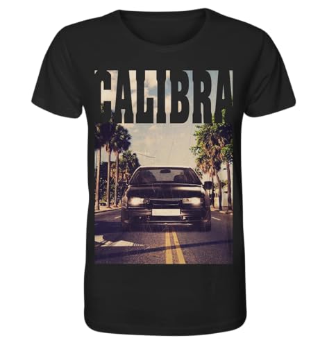 glstkrrn Calibra T-Shirt, Regular, Unisex, Black, XXL von glstkrrn