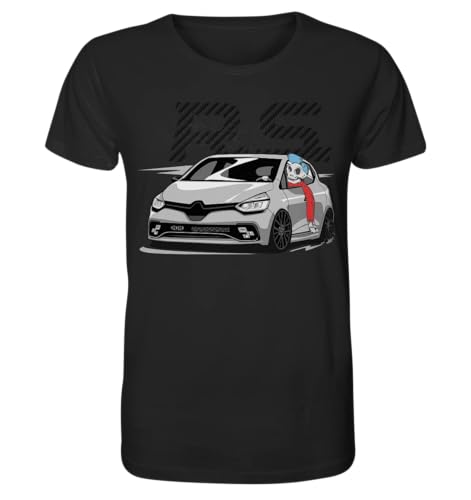 glstkrrn Clio 4 RS Phase 2 skulldriver T-Shirt, Regular, Unisex, Black, L von glstkrrn