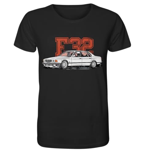 glstkrrn E32 T-Shirt, Regular, Unisex, Black, L von glstkrrn