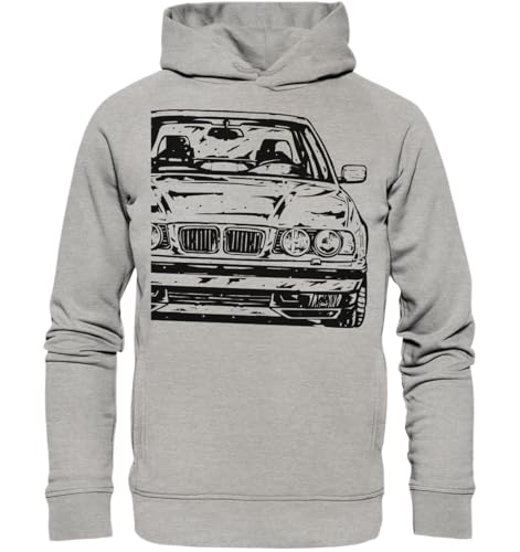 glstkrrn E34 Hoodie, Regular, Unisex, Heather Grey, L glstkrrn E34 Hoodie, Regular, Unisex, Heather Grey, L von glstkrrn