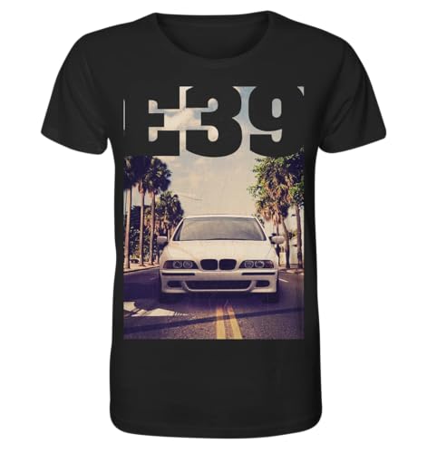 glstkrrn E39 T-Shirt, Regular, Unisex, Black, XS von glstkrrn