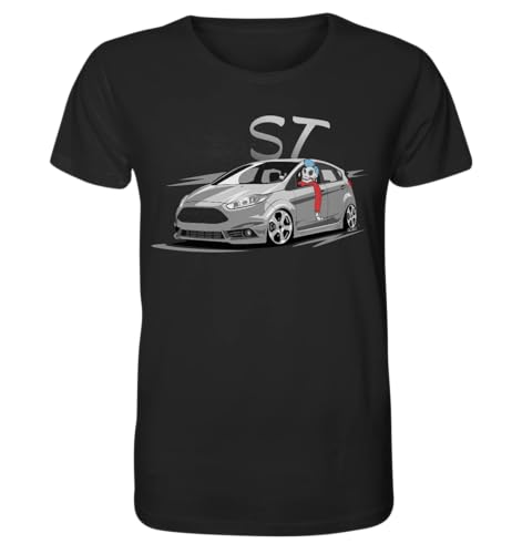 glstkrrn Fiesta 7 ST T-Shirt, Regular, Unisex, Black, 3XL von glstkrrn