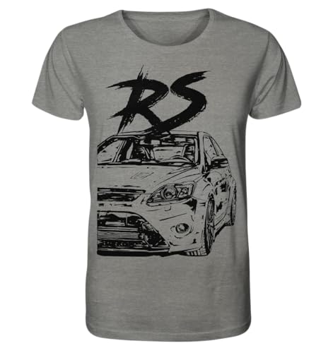 glstkrrn Focus 2 RS T-Shirt, Regular, Unisex, Mid Heather Grey, L von glstkrrn