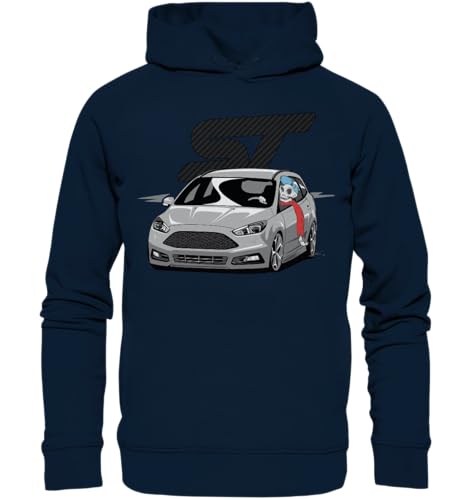 glstkrrn Focus 3 ST Turnier Skulldriver Hoodie, Regular, Unisex, French Navy, M von glstkrrn