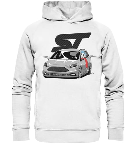 glstkrrn Focus 3 ST Turnier Skulldriver Hoodie, Regular, Unisex, White, L von glstkrrn