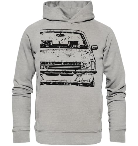 glstkrrn Kadett C Hoodie, Regular, Unisex, Heather Grey, M von glstkrrn