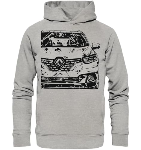 glstkrrn Kadjar Hoodie, Regular, Unisex, Heather Grey, M von glstkrrn