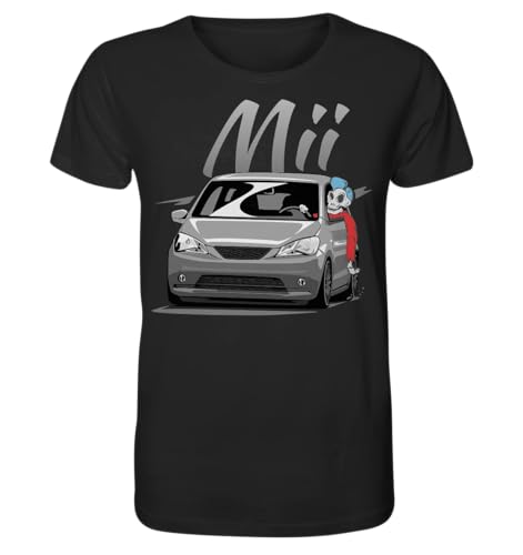glstkrrn MII T-Shirt, Regular, Unisex, Black, M von glstkrrn
