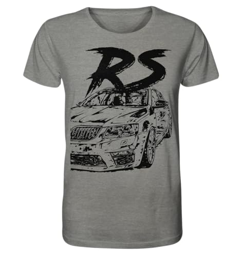 glstkrrn Octavia 3 RS Combi T-Shirt, Regular, Unisex, Mid Heather Grey, L von glstkrrn