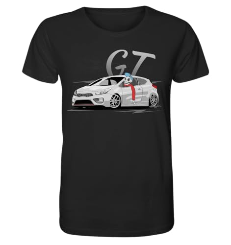 glstkrrn Pro Ceed GT T-Shirt, Regular, Unisex, Black, M von glstkrrn