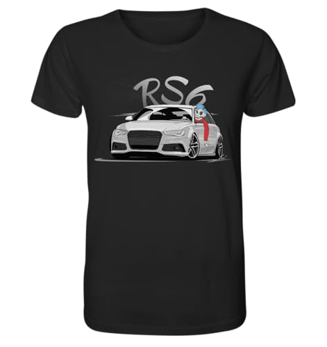 glstkrrn Rennsport 4G T-Shirt, Regular, Unisex, Black, XXL von glstkrrn