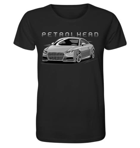 glstkrrn Tourist Trophy 8S T-Shirt, Regular, Unisex, Black, M von glstkrrn