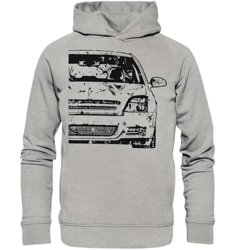 glstkrrn Vec C Hoodie, Regular, Unisex, Heather Grey, L von glstkrrn