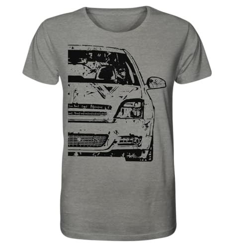 glstkrrn Vec C T-Shirt, Regular, Unisex, Mid Heather Grey, M von glstkrrn
