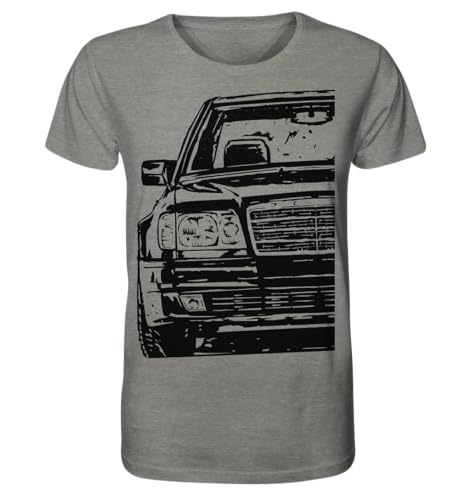 glstkrrn W124 T-Shirt, Regular, Unisex, Mid Heather Grey, L von glstkrrn