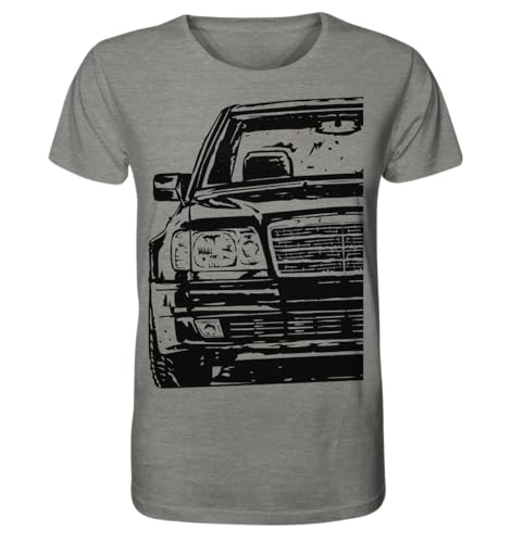 glstkrrn W124 T-Shirt, Regular, Unisex, Mid Heather Grey, L von glstkrrn