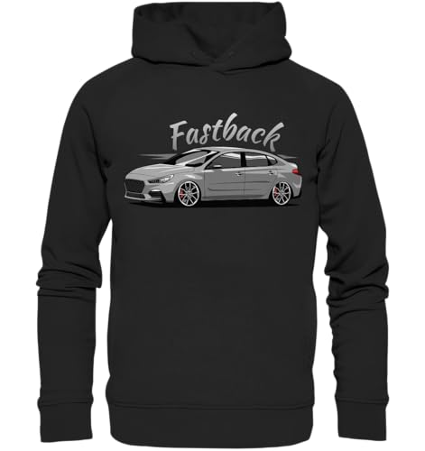 glstkrrn i30N Fastback Hoodie, Regular, Unisex, Black, L von glstkrrn