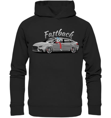 glstkrrn i30N Fastback Hoodie, Regular, Unisex, Black, L von glstkrrn